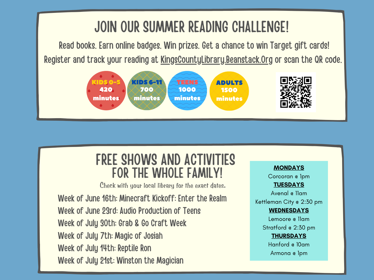 Home Kings County Library